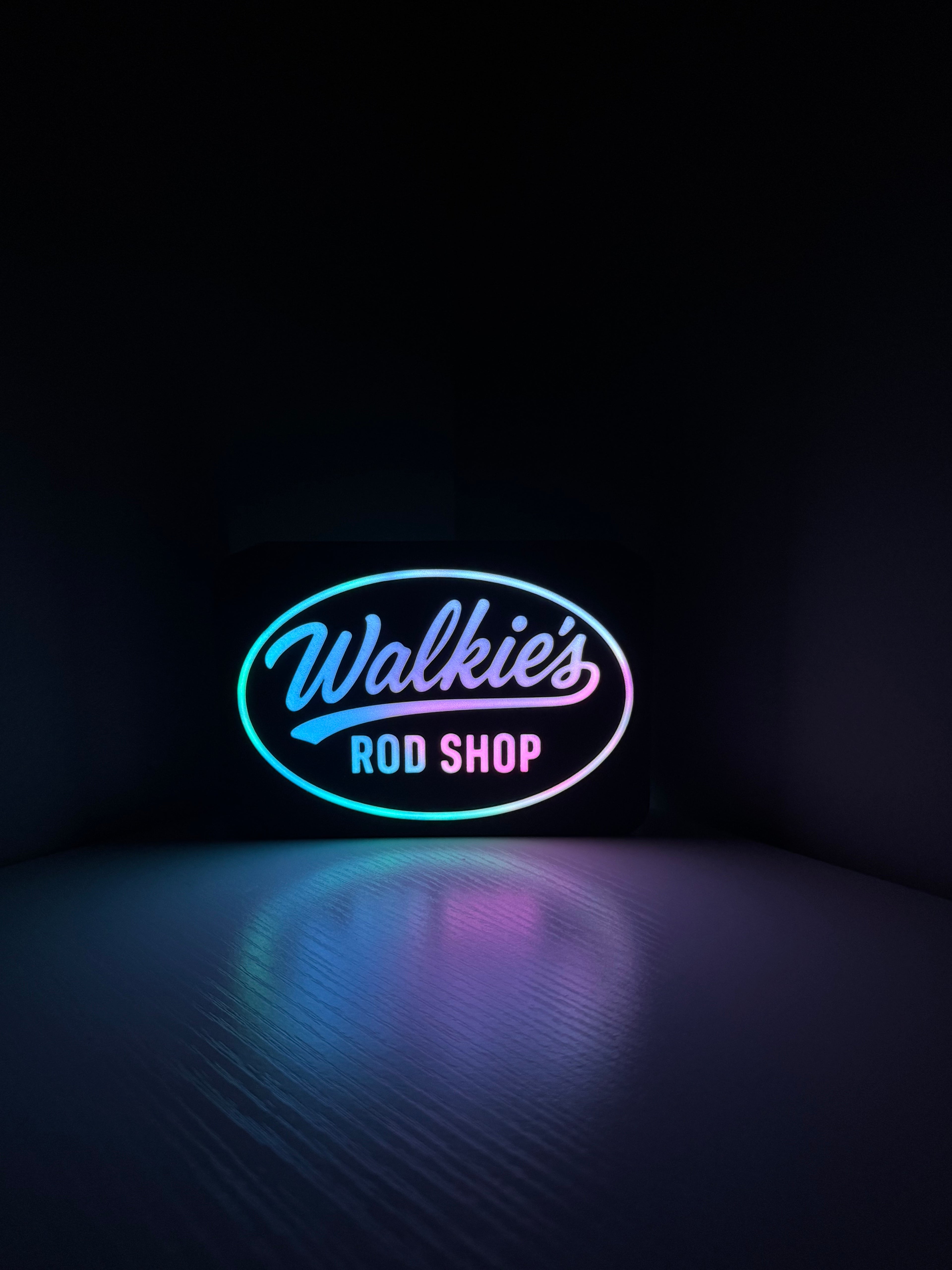 Oval Logo Shop Light