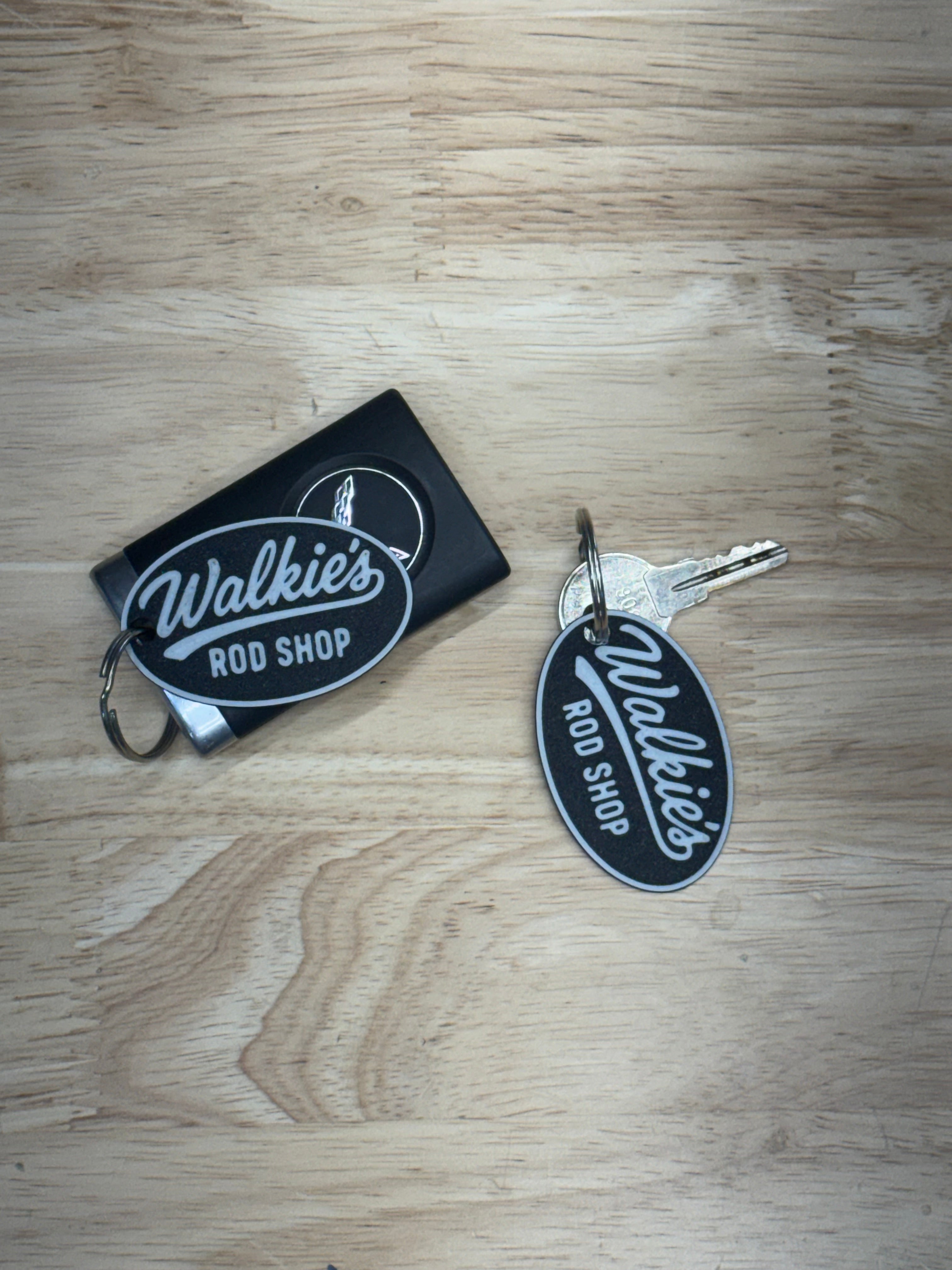 Oval Logo Keychain