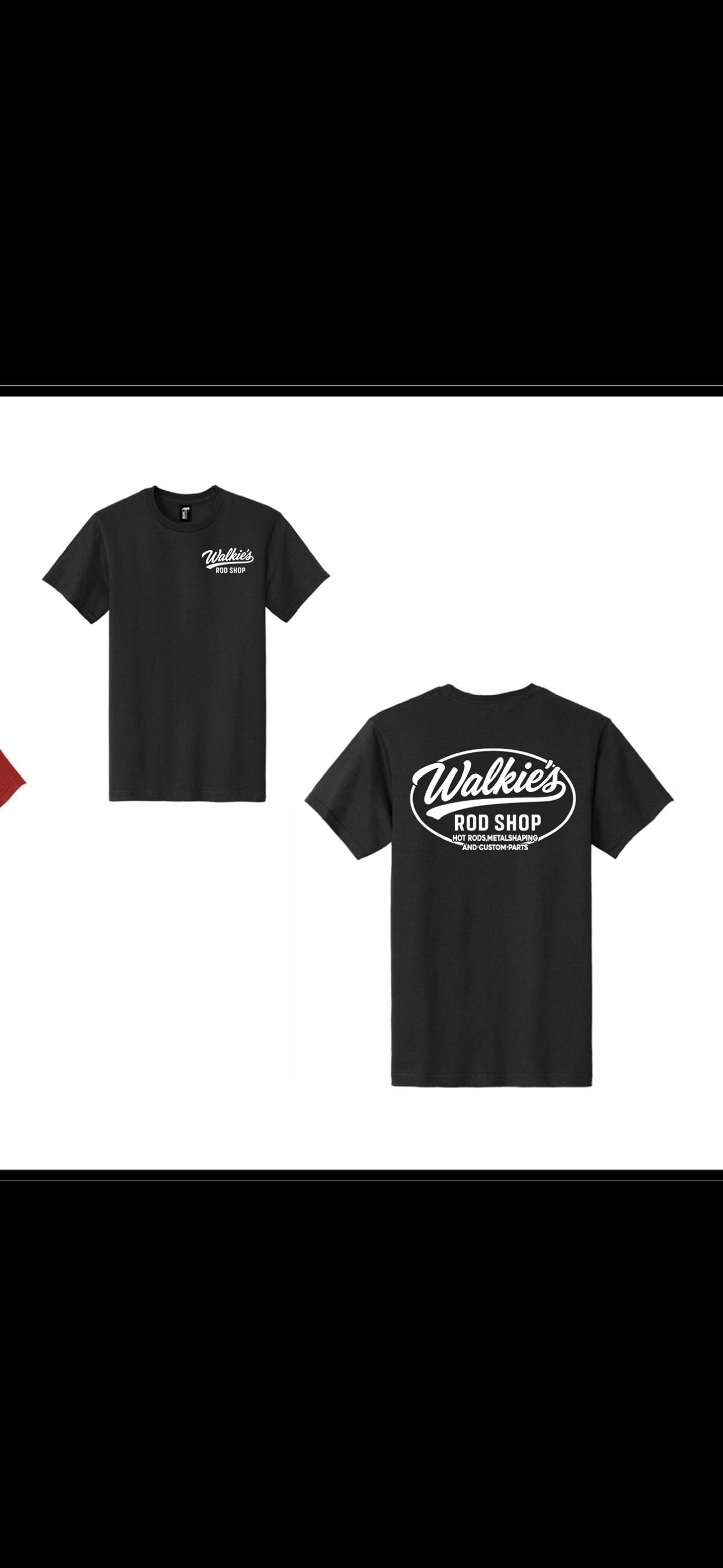 Black Oval Logo Tshirt