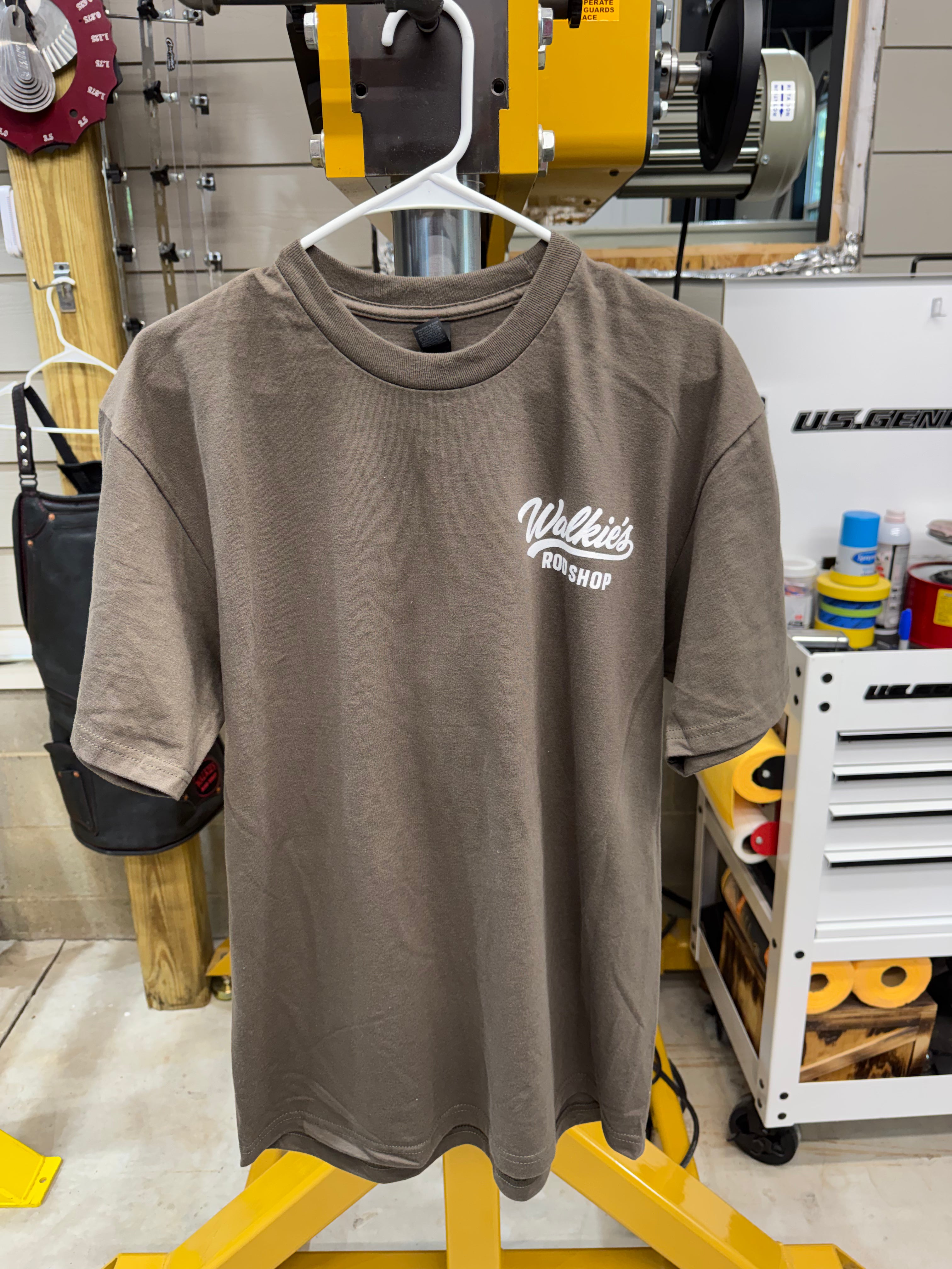 Olive Green Oval Logo T-shirt